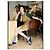 Top Miu Miu a Righe in Cotone Verde a Maniche Lunghe Multicolore - vista 6