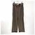 Pantalones Burberry de lana marrón con cinturón Multicolor - vista 3