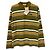 Top Miu Miu a Righe in Cotone Giallo a Manica Lunga Multicolore