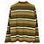 Top Miu Miu a Righe in Cotone Giallo a Manica Lunga Multicolore - vista 2