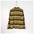 Top Miu Miu a Righe in Cotone Giallo a Manica Lunga Multicolore - vista 4