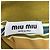 Top Miu Miu a Righe in Cotone Giallo a Manica Lunga Multicolore - vista 5