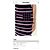 Gonna Chanel a righe in cotone viola Taglia 38 Multicolore - vista 7