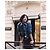 Gonna Chanel a righe in cotone viola Taglia 38 Multicolore - vista 8