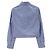 Top Miu Miu de algodão com padrão xadrez Navy Multicor - vista 2