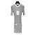 Vestido Chanel de Algodón con Estampado a Rayas y Cut Out Multicolor