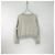 Céline Strickpullover aus Baumwolle Grau Puffärmel Mehrfarben - Ansicht 4