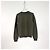 Céline Strickpullover aus Wolle in Grün mit Stickerei Mehrfarben - Ansicht 4