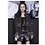 Chanel Tweed Jacke mit Fransen-Details Mehrfarben - Ansicht 2