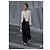 Céline Jacke aus Wolle mit Monogramm Ecru Mehrfarben - Ansicht 7