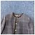 Céline Wool Check Jacket Brown Size 36 Multiple colors - view 2