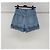 Shorts Chanel de denim con detalle cut-out Multicolor - vista 9