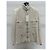 Chanel Bombay Serie Tweed Jacke Ecru Größe 40 Mehrfarben