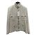 Casaco Chanel Série Bombay em Tweed Ecru Tamanho 40 Multicor