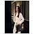 Top Chanel a Righe in Cotone Bianco Taglia 38 Multicolore - vista 9