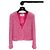 Chaqueta Chanel de tweed rosa talla 38 Multicolor