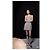 Chanel Kleid aus grauem Tweed Mehrfarben - Ansicht 8