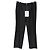 Pantalones Chanel de lana con rayas negro Multicolor