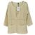 Top Céline de algodón blanco con detalle cut-out y mangas abullonadas Multicolor
