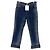 Autre Marque Dior Hose Navy Denim mit Monogramm Print Mehrfarben