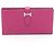 Hermès Hermes Bearn Soufflé Bi-fold langes Portemonnaie Pink