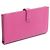 Hermès Hermes Bearn Soufflé Bi-fold langes Portemonnaie Pink - Ansicht 2