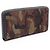 Saffiano Portafoglio lungo rotondo Prada TESSUTO ST.CAMO Camouflage Marrone Nero Cachi - vista 2