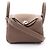 Hermès Borsa a tracolla Hermes Lindy Mini Etoupe Marrone Taupe
