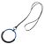 Hermès Hermes Loop Grand Halskette Schwarz Blau - Ansicht 2