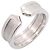 Anello Cartier C2 in oro bianco 18K Argento