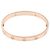 Bracciale charm in oro rosa 18K Cartier con diamanti D'oro - vista 2