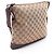 Bolso de hombro Gucci GG Canvas Castaño Beige - vista 2