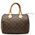 Louis Vuitton Monogram Speedy 25 Mini Boston Tasche Braun