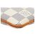 Borsa Louis Vuitton Damier Azur Pochette Mira MM Bianco - vista 4