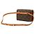 Louis Vuitton Monogram Pochette Florentine Gürteltasche Braun - Ansicht 2