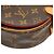 Borsa a tracolla Louis Vuitton Monogram Tambourin Marrone - vista 5