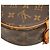 Borsa a tracolla Louis Vuitton Monogram Tambourin Marrone - vista 7