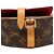 Borsa a tracolla Louis Vuitton Monogram Tambourin Marrone - vista 8