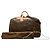 Louis Vuitton Monogram Alizé en Poche Boston Tasche Braun - Ansicht 16