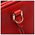 Borsa a mano Loewe Amazona 75 in pelle rossa Rosso - vista 9
