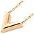Collier Essential V Louis Vuitton Doré - vue 2