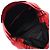 Prada Triangle Logo 2-Way Tote Bag Black Red - view 3
