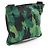 Saffiano Bolso de hombro Prada con logo triangular y camuflaje Negro Verde - vista 2