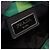 Saffiano Bolso de hombro Prada con logo triangular y camuflaje Negro Verde - vista 4