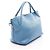 Prada PRADA Triangle Plate 2-Way Handbag Blue - view 2