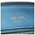 Prada PRADA Triangle Plate 2-Way Handbag Blue - view 4