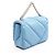 Bulgari Borsa Mini 2-Way Bvlgari Serpenti Cabochon Blu - vista 2