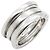 Bulgari Bvlgari B-zero1 Ring mit 3 Bändern Silber