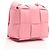 Borsa a mano Bottega Veneta CANDY Cassette Mini in rosa - vista 2