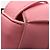 Borsa a mano Bottega Veneta CANDY Cassette Mini in rosa - vista 8